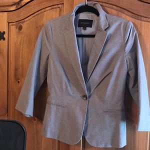 SOLD Grey, fitted blazer